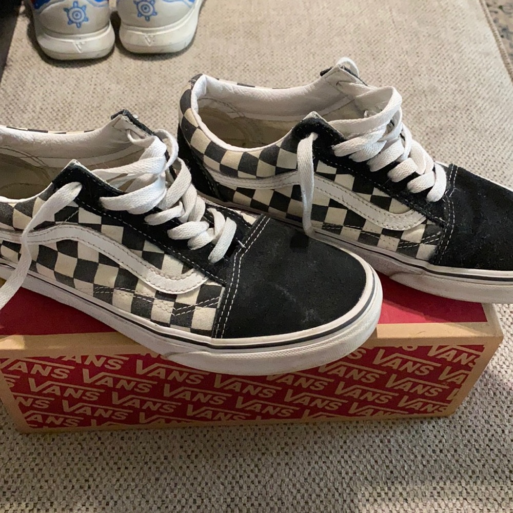 Vans checkerboard low... sz 6.5 men’s